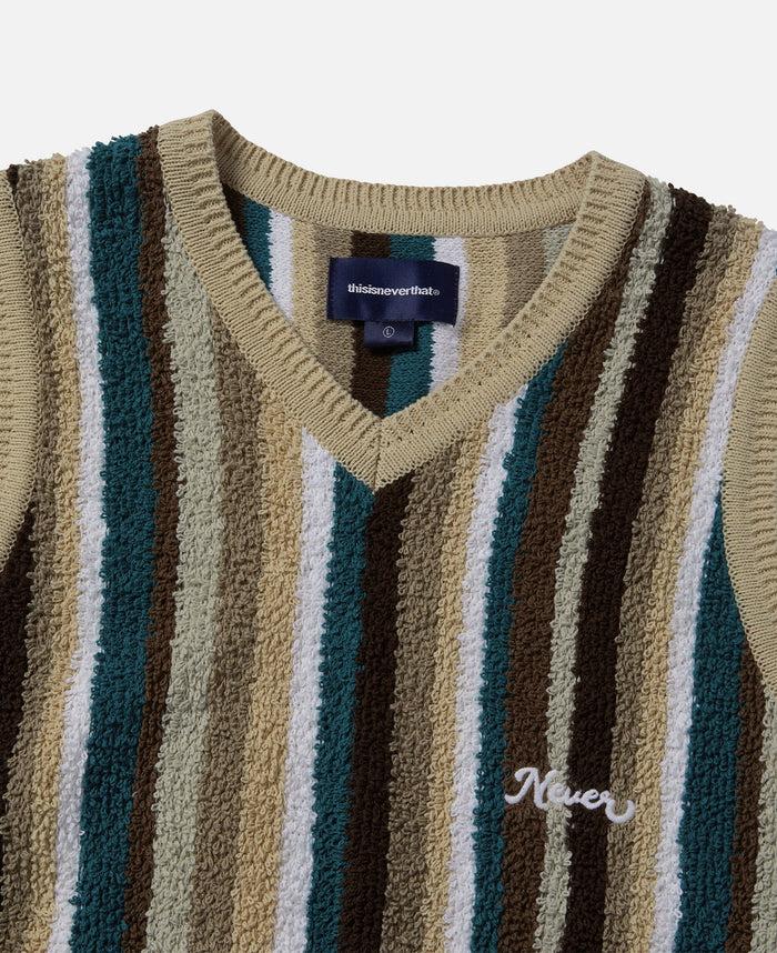 Juice Striped Knit Vest (Multi)