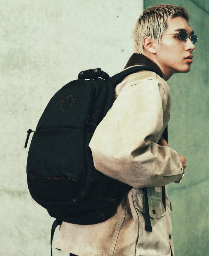 juice Suede Backpack (Black)
