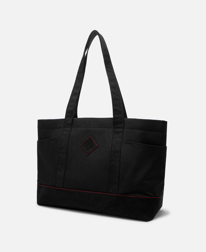 Juice Suede Tote Bag (Black)