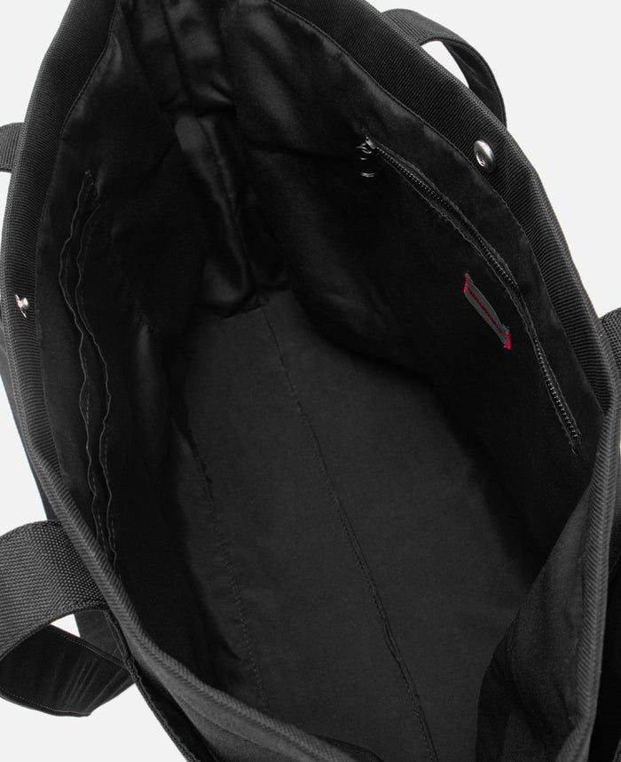 Juice Suede Tote Bag (Black)