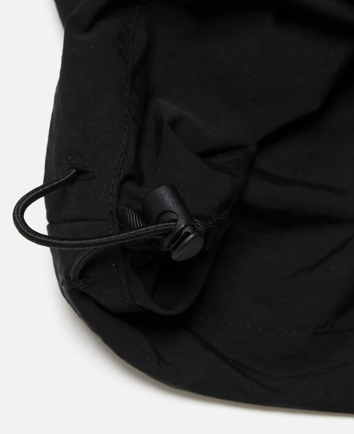 Juice Switching Nylon Wide Pants (Black)