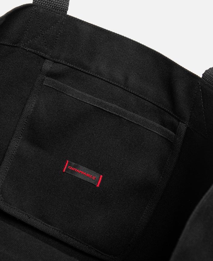Juice Union Flag Tote Bag (Black)