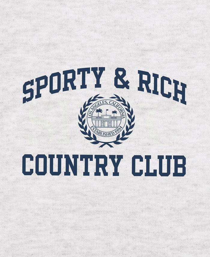 Juice Varsity Crest Crewneck (Grey)