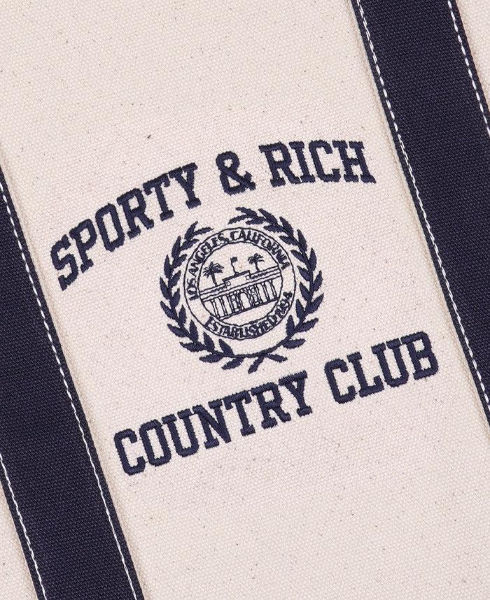 Juice Varsity Seal Tote Bag (Beige)