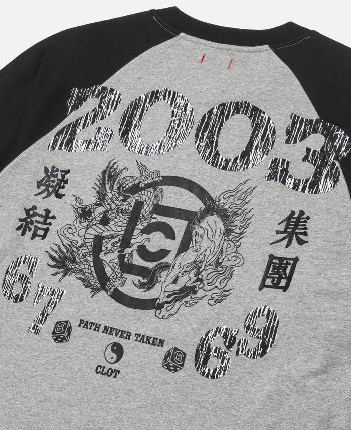 Juice Vintage ''03'' Raglan T-Shirt (Grey)