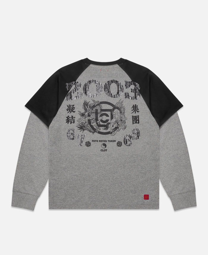 juice Vintage ''03'' Raglan T-Shirt (Grey)
