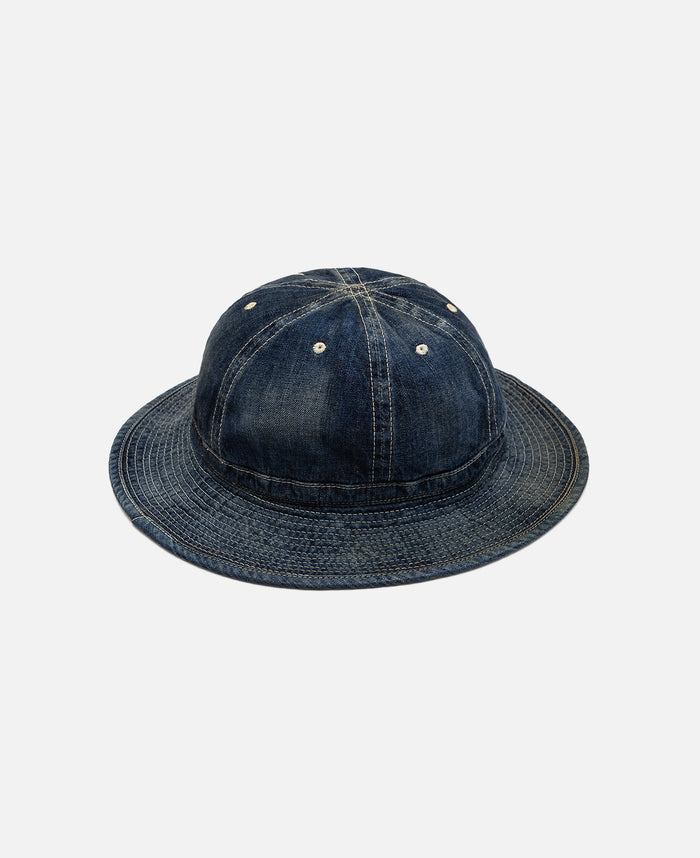 Juice Vintage Denim Fatigue Hat (Blue)