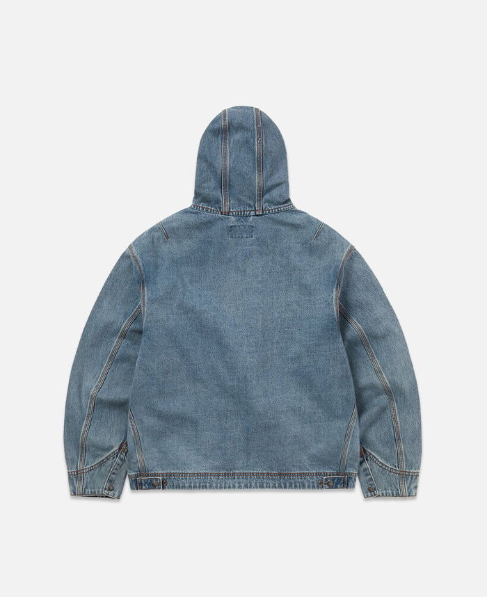 Juice Washed Carpenter Jacket (Blue)