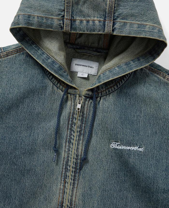 Juice Washed Carpenter Jacket (Navy)