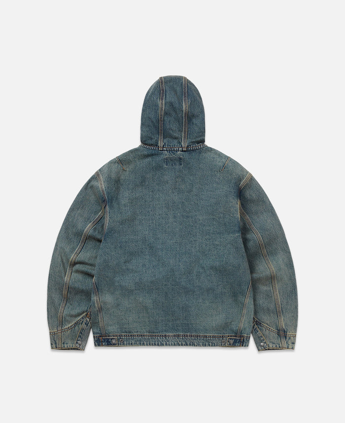 juice Washed Carpenter Jacket (Navy)