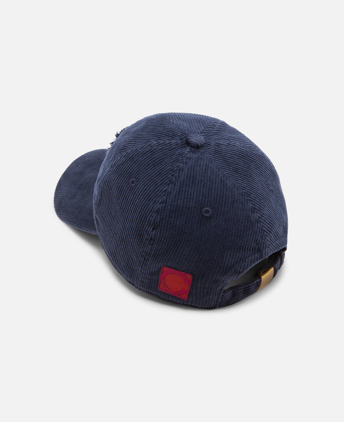 Juice Washed Corduroy Cap (Navy)