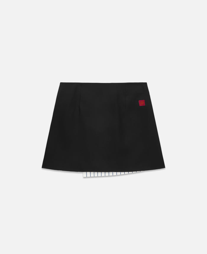Juice Women's Double Layer Skirt (Black)