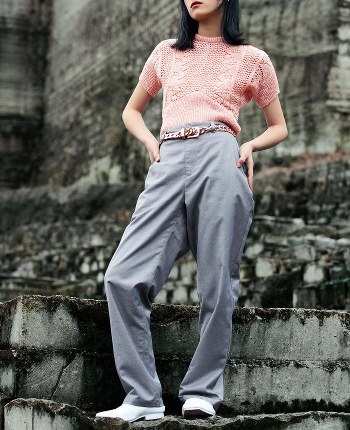 juice Women's Knitted Top (Pink)