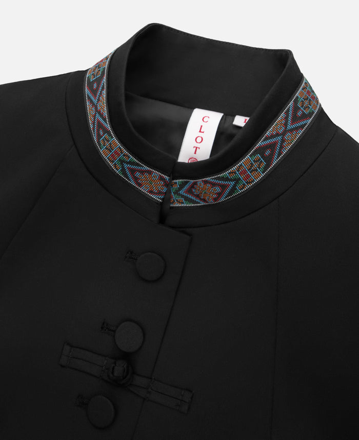 Juice Women's Stand Collar Jacket (Black)