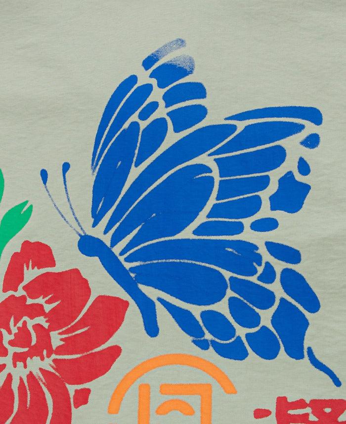 Juice Zip Up Coach Jacket (Green)