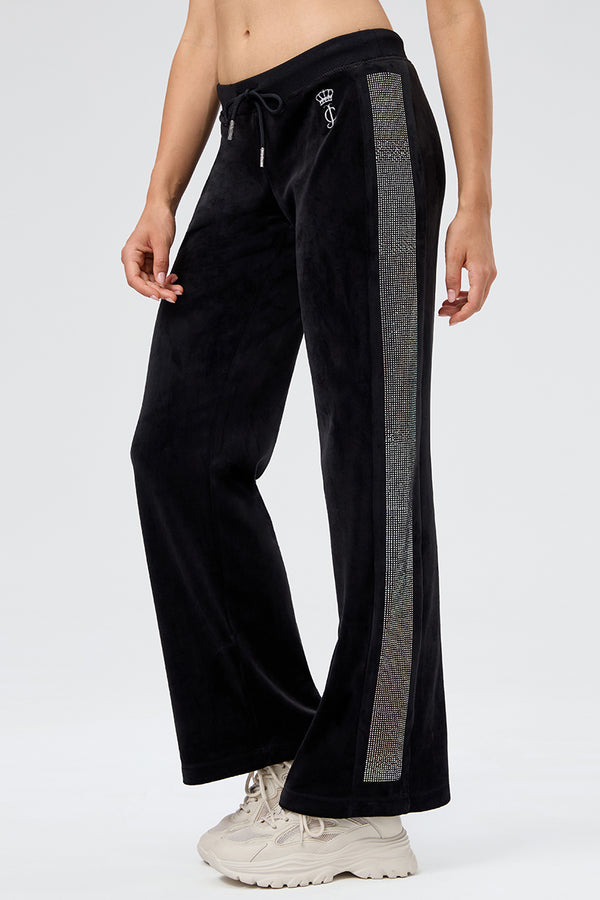 juicy couture 30th Birthday Side Ombre Bling Wide Leg Pants