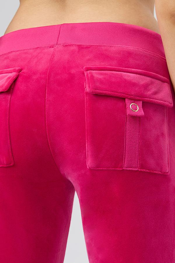 Juicy Couture 30th Birthday Snap Pocket Velour Pants