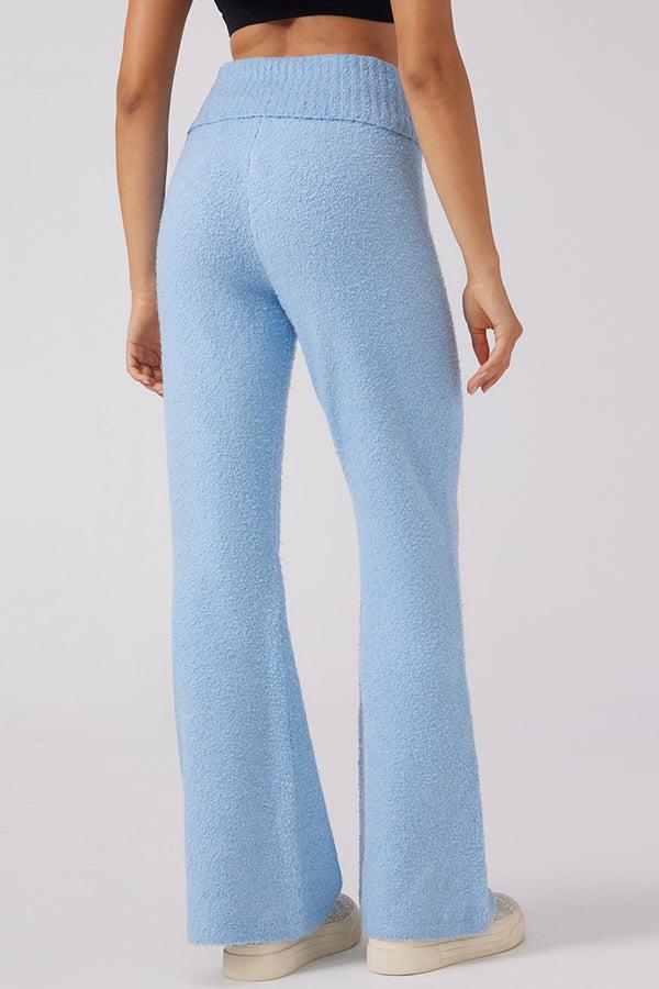 Juicy Couture Angel Couture Knit Fold Over Wide Leg Pants