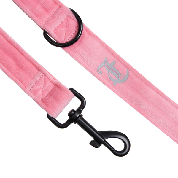 Juicy Couture Bling Velour Pet Harness And Leash Set