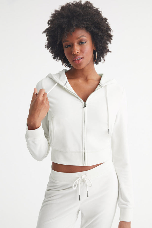 Juicy Couture Bride Customizable Big Bling Velour Hoodie