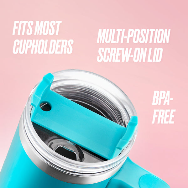 Juicy Couture Glam Logo Stainless Steel Water Bottle