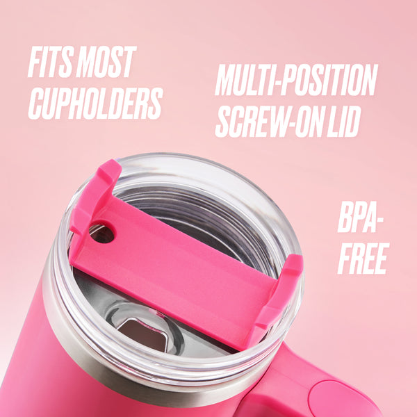 Juicy Couture Glam Logo Stainless Steel Water Bottle