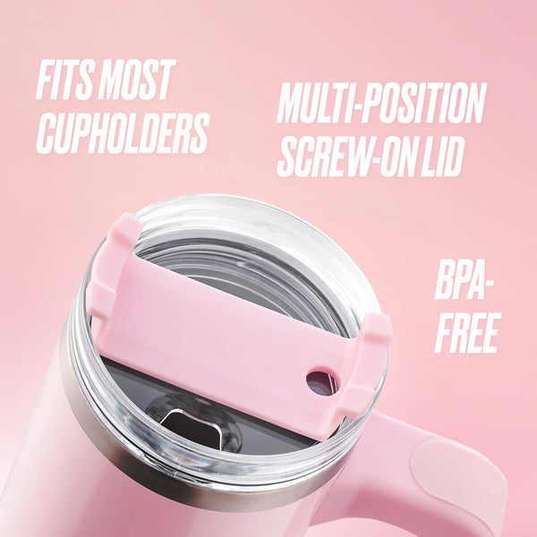 Juicy Couture Glam Logo Stainless Steel Water Bottle