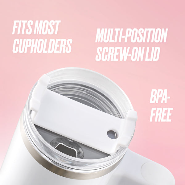 Juicy Couture Glam Logo Stainless Steel Water Bottle