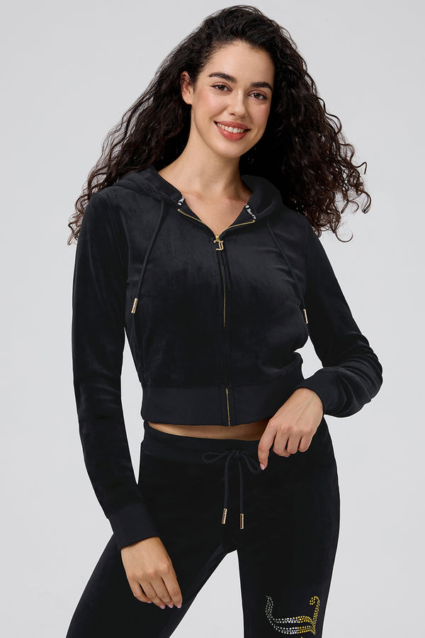 juicy Couture 30th Birthday Ombre Bling Hoodie