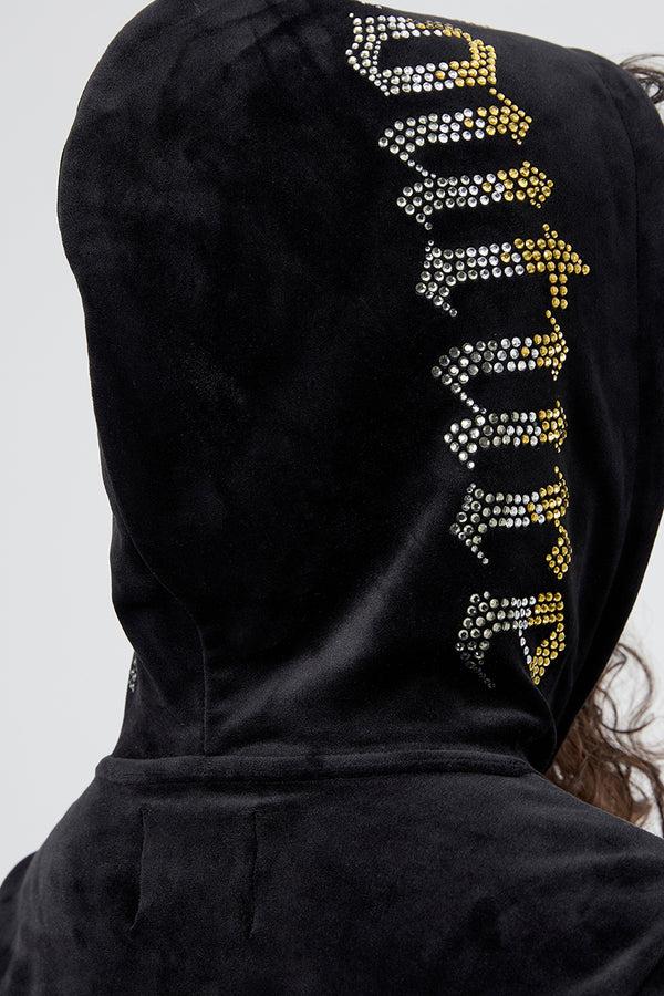 juicy Couture 30th Birthday Ombre Bling Hoodie
