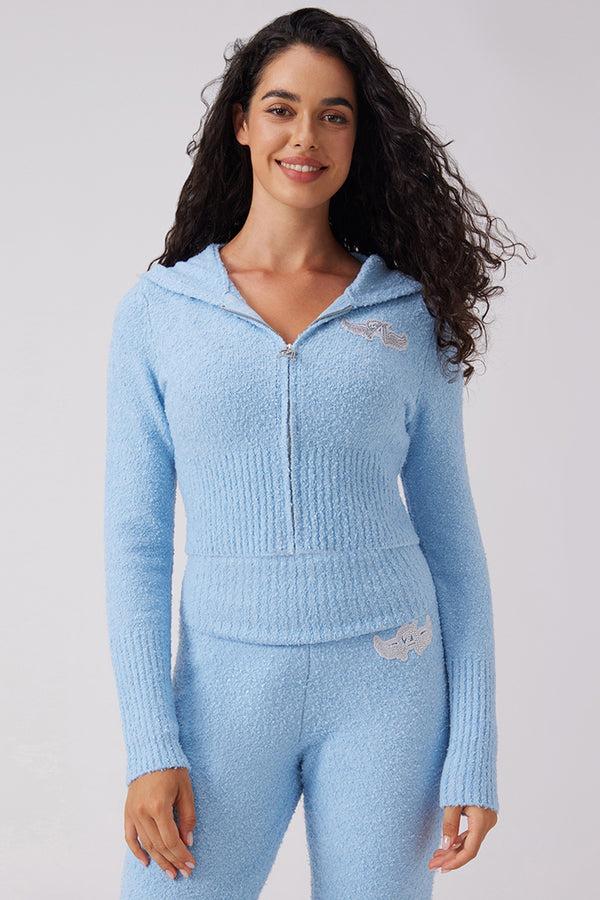 juicy couture Angel Couture Knitwear Patch Hoodie