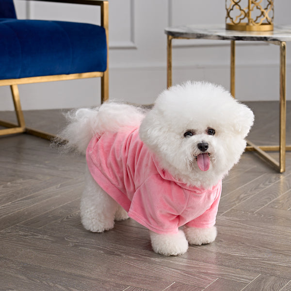 juicy couture Bling Velour Pet Hoodie