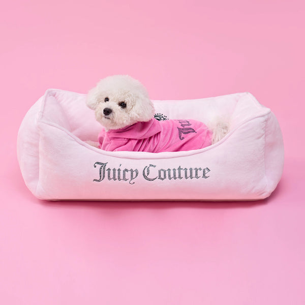 Juicy Couture Bling Velour Pet Hoodie