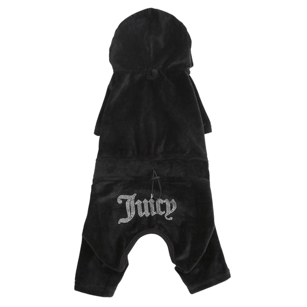 Juicy Couture Bling Velour Pet Tracksuit
