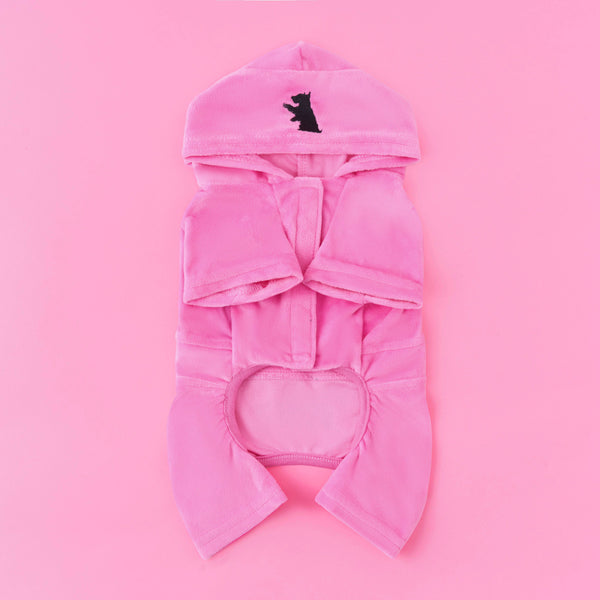 Juicy Couture Bling Velour Pet Tracksuit