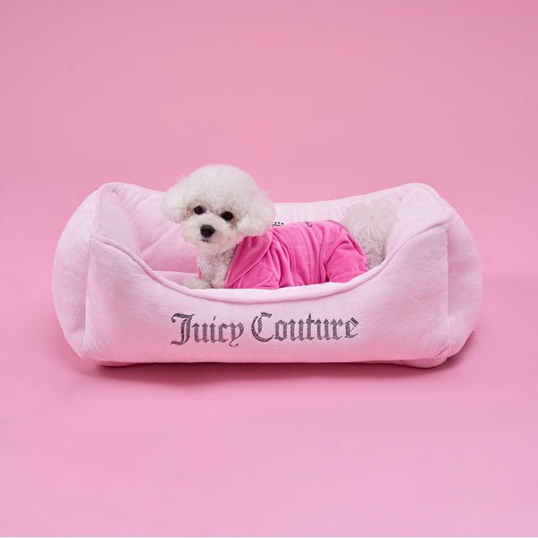 juicy couture Crown Bling Black Pet Bed