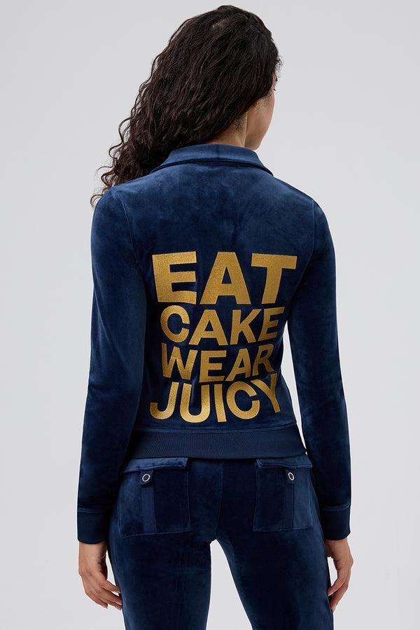 juicy couture Eat Cake Wear Juicy Mockneck Jacket