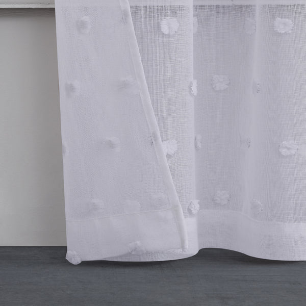 Juicy Couture Evelyn Polka Dot Sheer Curtains