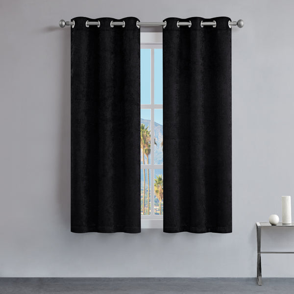 juicy couture Faux Suede Curtains