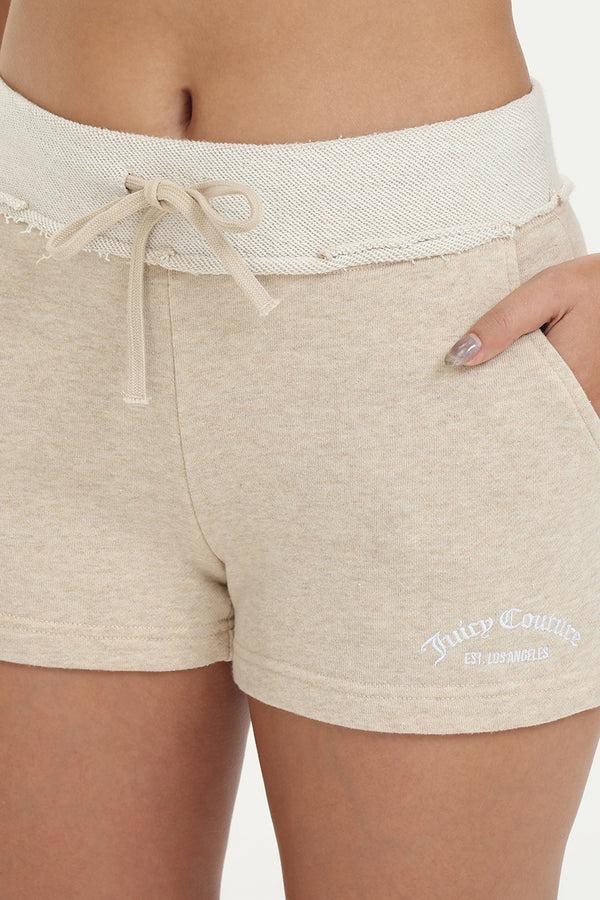Juicy Couture French Terry Embroidered Shorts