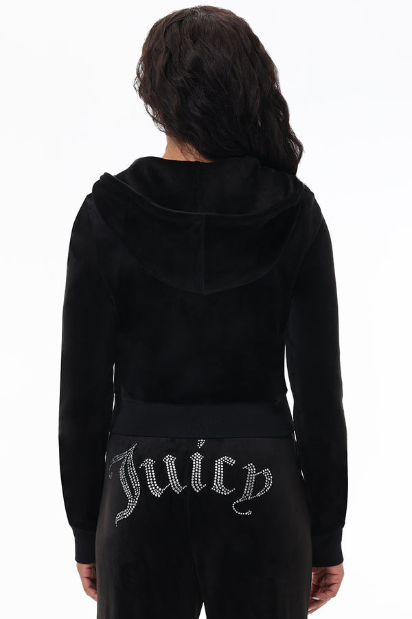 Juicy Couture Front Bling Hoodie