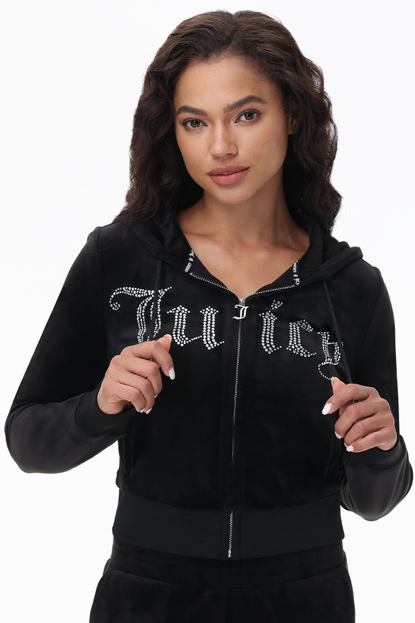 juicy couture Front Bling Hoodie