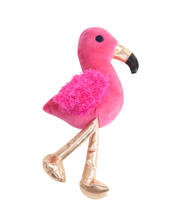Juicy Couture Fun Flamingo Squeaky Pet Toy