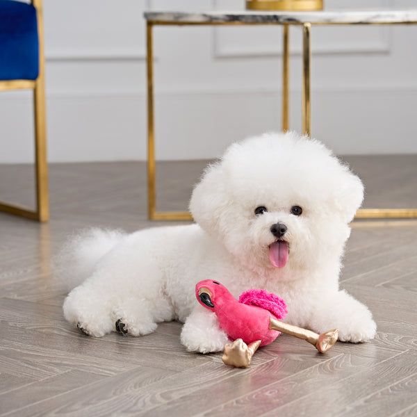 juicy couture Fun Flamingo Squeaky Pet Toy