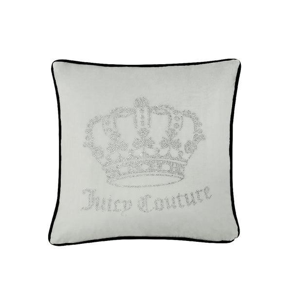 juicy couture Gothic Rhinestone Crown Pillow
