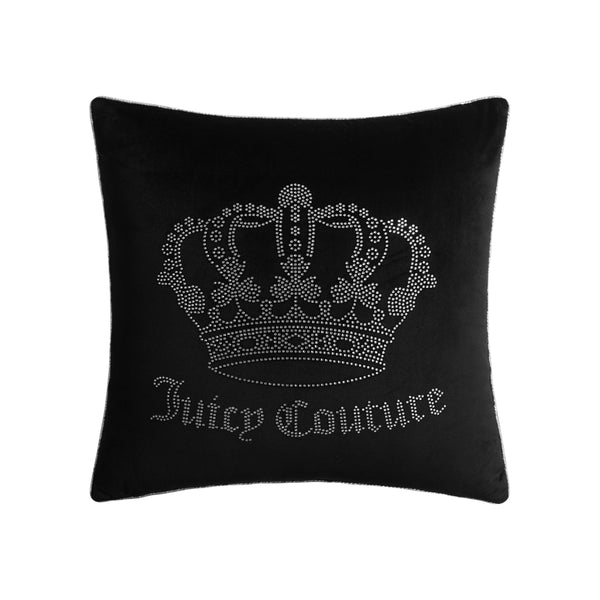 juicy couture Gothic Rhinestone Crown Pillow