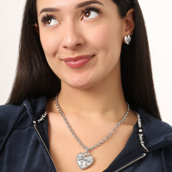 Juicy Couture Heart Pendant Necklace