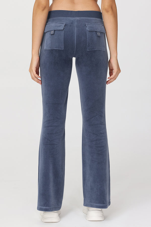Juicy Couture Heritage Cotton Velour Track Pants