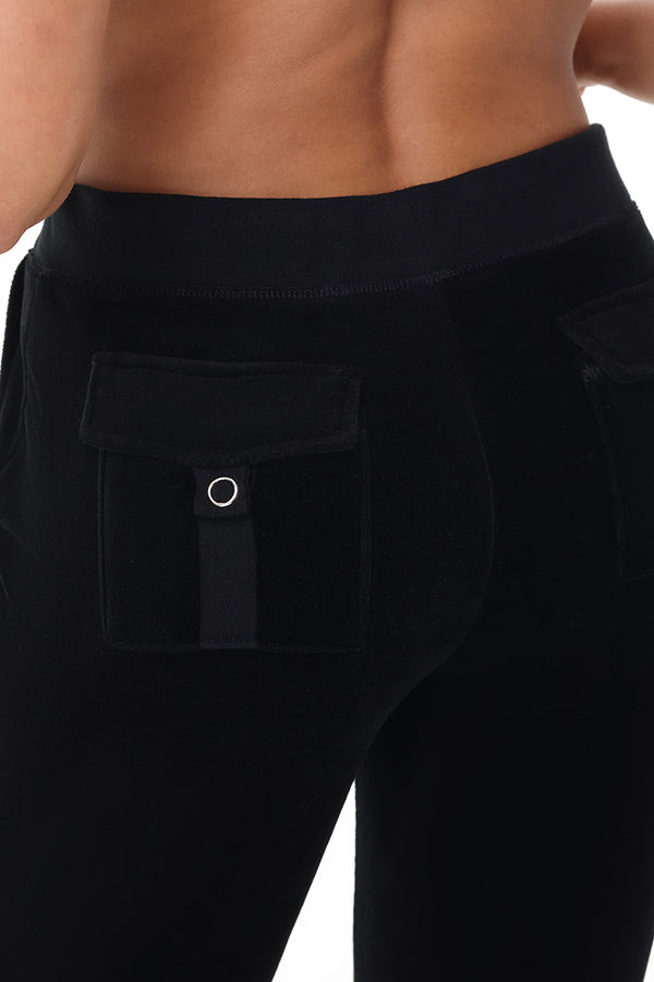 Juicy Couture Heritage Cotton Velour Track Pants