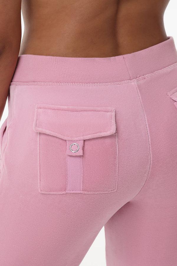 Juicy Couture Heritage Cotton Velour Track Pants